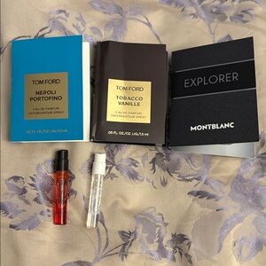 Tom Ford “Neroli Portofino” and  “Tobacco V “Kilian “Love”,”Good girl gone Bad”
